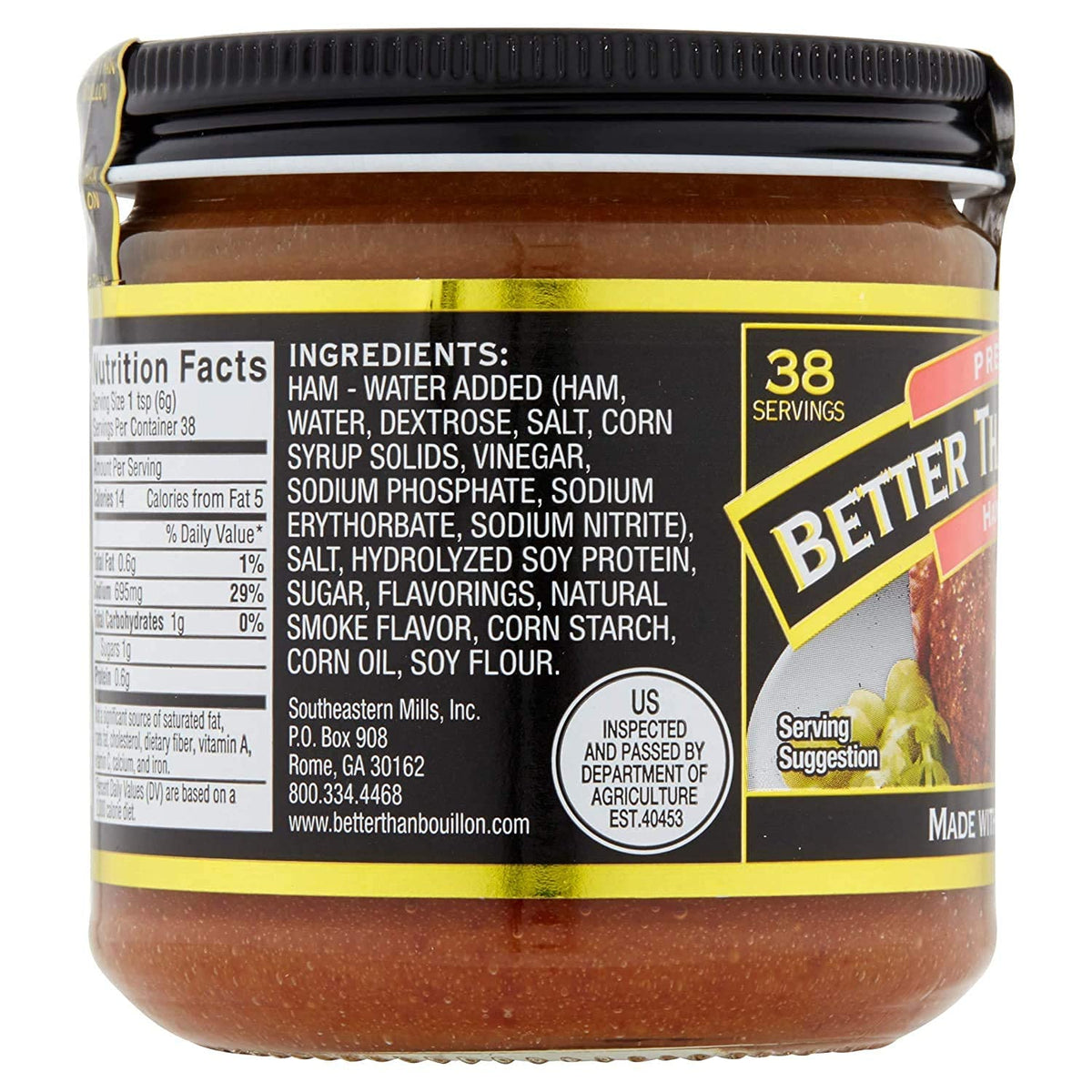 Better Than Bouillon Ham Base / 8 Ounce (Pack of 1) / Premium Beef