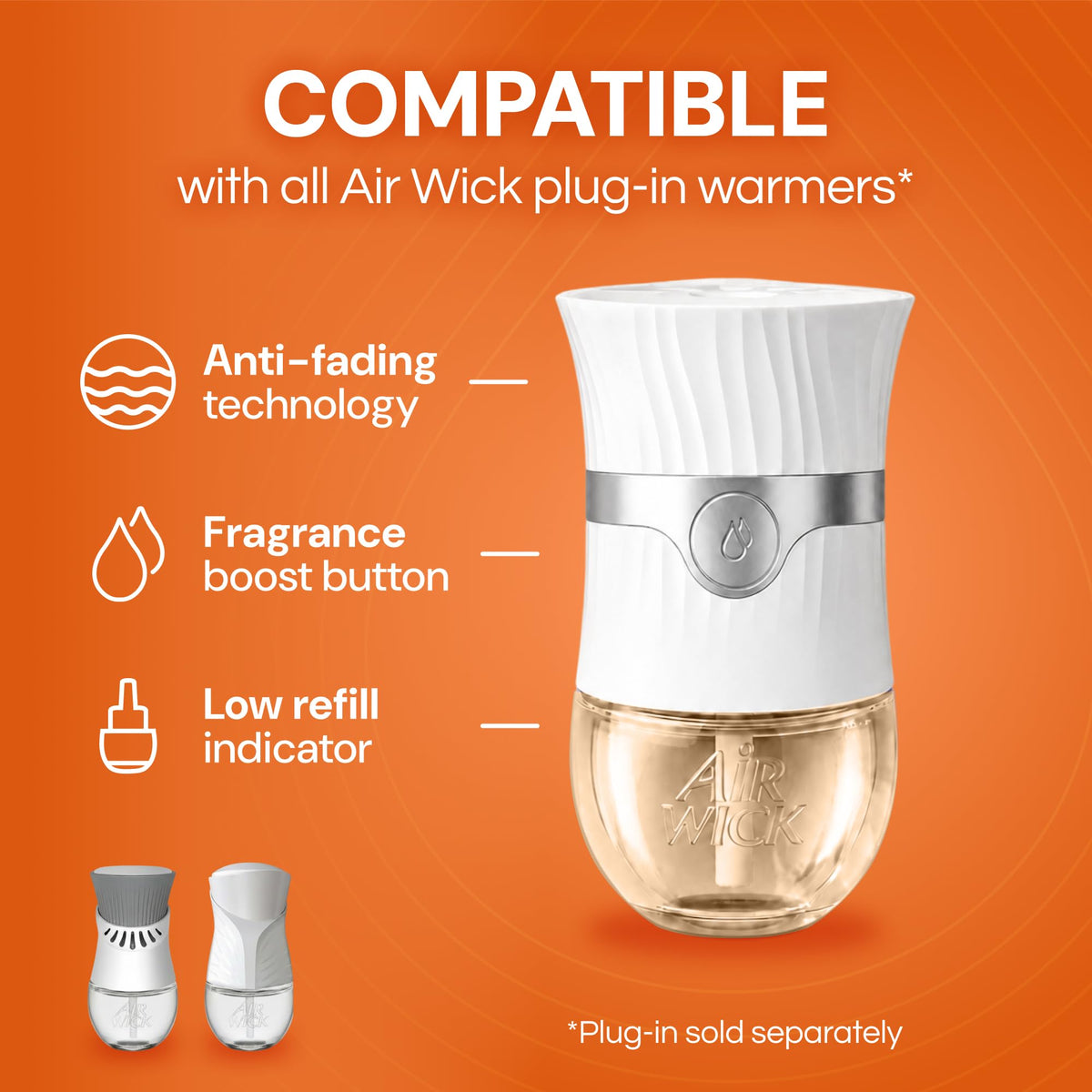 Plug-In Scented Oil Refills by Air Wick – 10 Count (Pack of 1), Multicolor, Pack of 10
