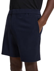 Men's Curtis Short in Precision Ponte by Theory – Polyester Blend, Baltic, Model M0597201