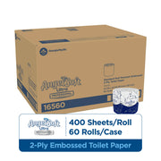 Georgia-Pacific 400 Count (Pack of 60) / Angel Soft Ultra / 1 Toilet Paper