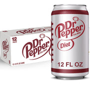 DR PEPPER Diet / 12 Fl Oz (Pack of 12) / Rich brown Soft Drinks