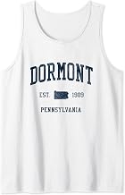 Dormont PA Vintage Athletic Sports JSN1 Tank Top