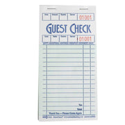 National Checking Company Guest Check Paper - 1 Part Green by NCCO – Pack of 5000, Model G3616SP