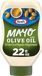 Kraft Mayonnaise, Mayo with Olive Oi, 22 fl oz Bottle