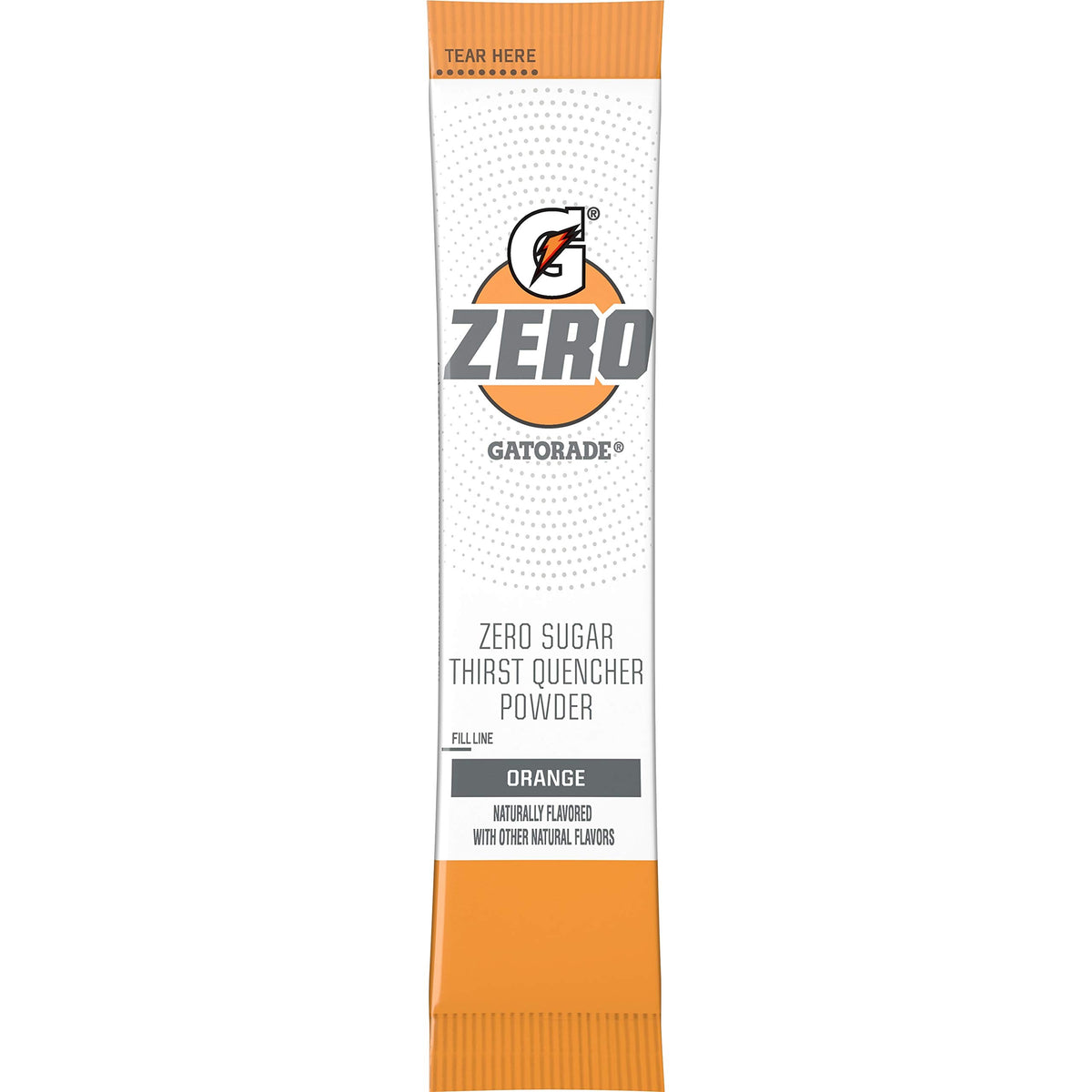 G Zero Powder Packets Orange 20oz 10ct by Gatorade – 0.97 Ounce (Pack of 1)