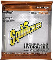 Sqwincher Electrolyte Powder, Orange Drink Mix, 47.66 oz Packet, 16 Pack | Replenishes electrolytes with fast hydration; low sodium; just add water; each packet makes 5 gallons for easy hydration