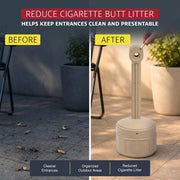 Justrite Adobe Beige / 1 Gallon / Smokers Cease Smoking Receptacles