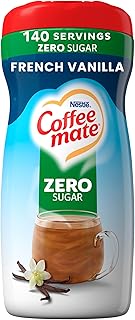 Coffee Mate French Vanilla Zero Sugar Powder Creamer, 10.2 Oz, 6 Pack