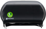 San Jamar 6 / Black / Plastic (Pack of 6) Soap & Lotion Dispensers