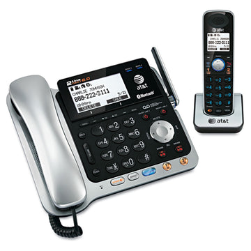 DECT 6.0 Digital Accessory Handset Only (86009) by AT&T – Plastic, BLACK, Model TL86009