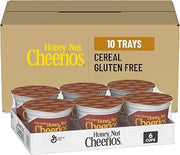 Honey Nut Cheerios Cereal, Single Serve Foodservice Cups, 60 Ct, 7.5lb Case