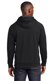 Unisex Tech Fleece Hooded Sweatshirt Black by SPORT-TEK – 4X-Large, Polyester, Black, Model 977333