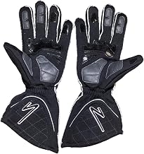 Zamp RG10003L - ZR-50 Series Multi Layer Race Gloves, L Size, Black