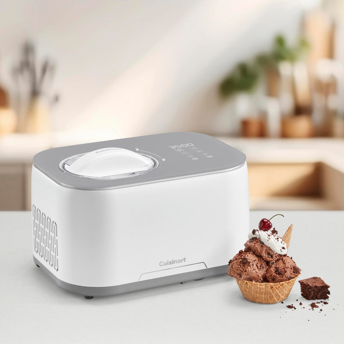 Cuisinart White / 1 Quart / 1.0 quarts Ice Cream Machines