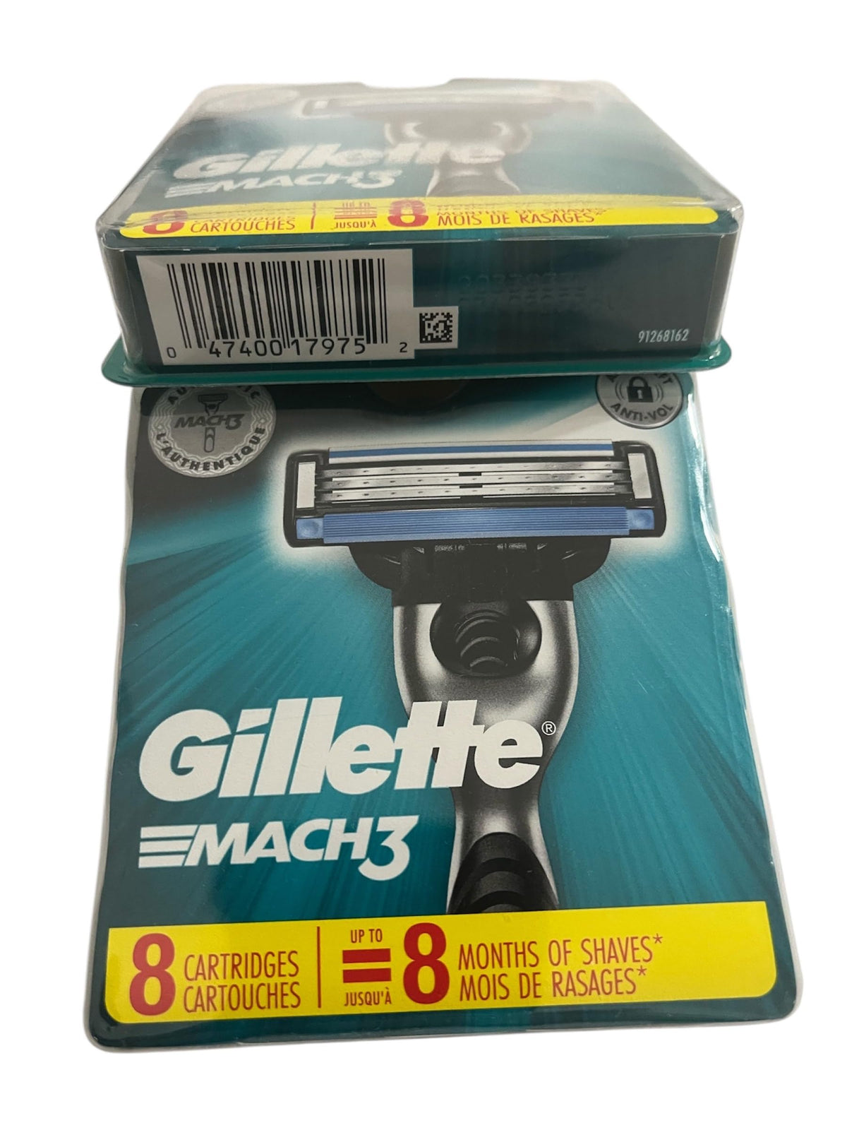 Mach 3-24 Count (3 x 8 Pack) by Gillette – 24 Count (Pack of 1), Pack of 20, Model 047400115057