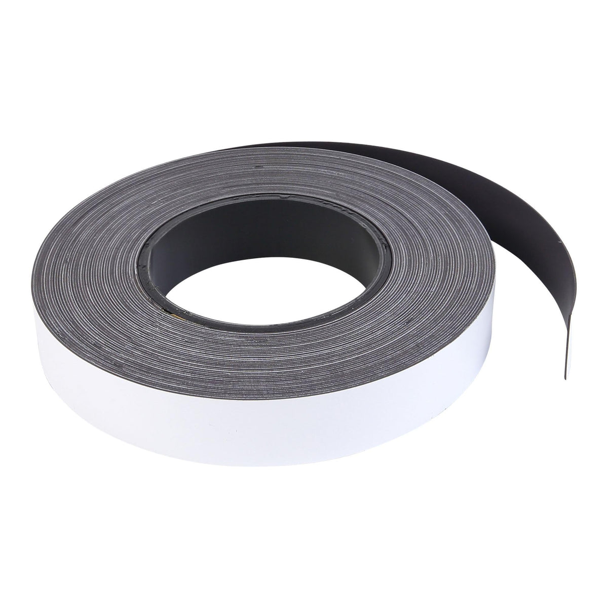 MasterVision 1" x 50' / White / NILL Magnetic Tape