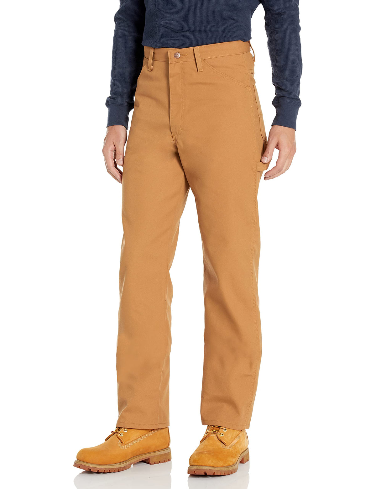 Men's Duck Dungaree by Red Kap – Polyester, Brown Duck, Model PD30BD 50 34