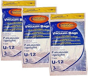 EnviroCare Replacement Micro Filtration Vacuum Cleaner Dust Bags made to fit Panasonic U12 Quiet Force Performance Plus 9 Pack