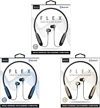 Sentry BT940 Flex Flexible On-The-Neck Wireless Headphone - Assorted Colors