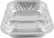 Handi-Foil Hamburger Container Tray Disposable School Feeding Pan (pack of 25)