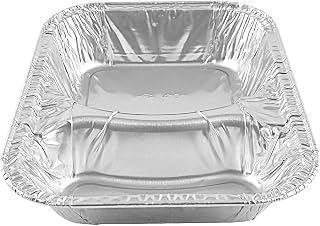 Handi-Foil Hamburger Container Tray Disposable School Feeding Pan (pack of 25)