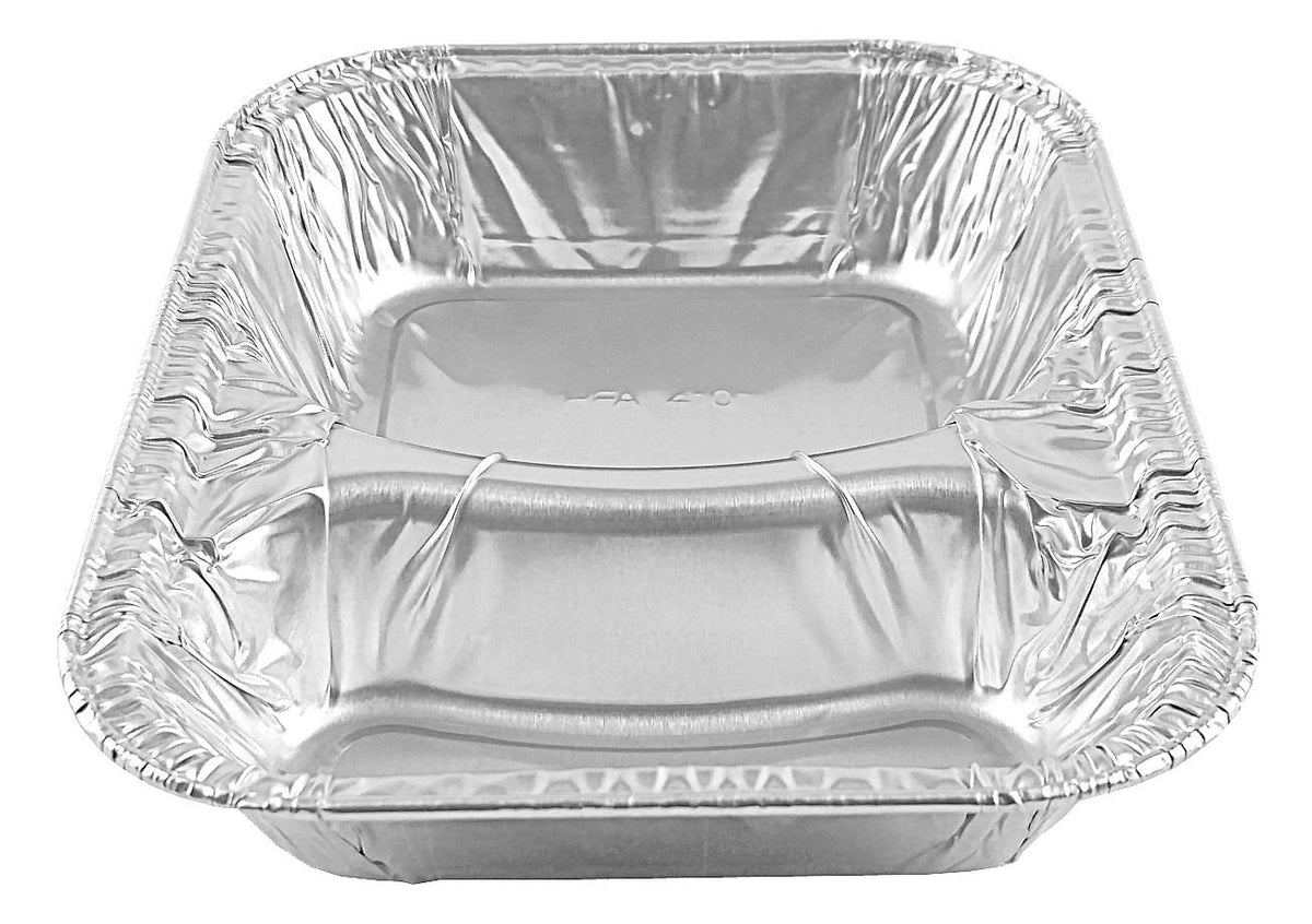 Hamburger Container Tray Disposable School Feeding Pan (pack of 25) by Handi-Foil – Aluminum, Model 4101-30-1000