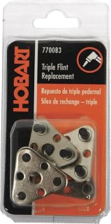 Hobart 770083 Replacement Flints for Triple Flint Striker, 4-Pack