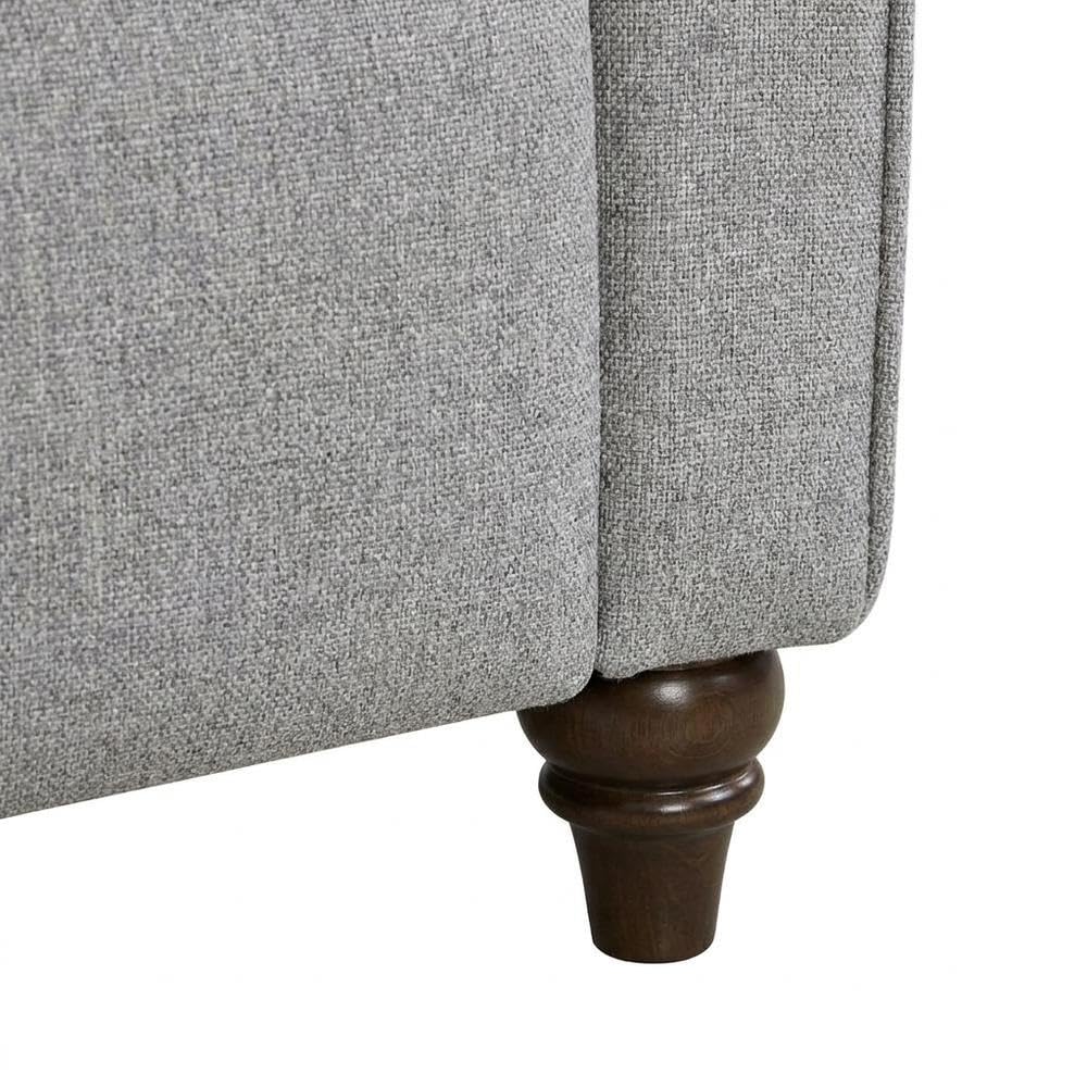 Textured-Upholstered Recliner with Pushback Design by Starlight Canyon Home – Textured, Grey