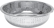 Excellante 13" Chinese Colanders W/ 2.0 mm Holes, Stainless Steel,