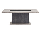 D8030 Dining Table with Storage Drawers by Global Furniture USA – Engineered Wood, Grey, Model AMZ-D8030DT