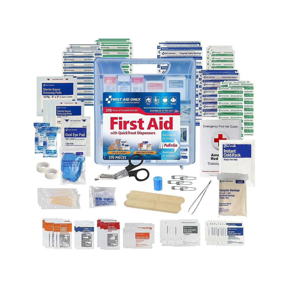 QuickTreat First Aid Kits by First Aid Only – Multi, Model 91407