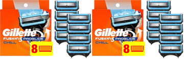 ProGlide Chill Razor Refills for Men by Gillette – 8 Count (Pack of 2), Proshield Chill, Pack of 2, Model 47400656178
