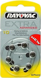 Rayovac Hearing Aid Batteries x 60 Size 10
