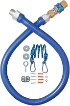 Gas Safety Kit, 1 x36 In L, 379, 000 BTU