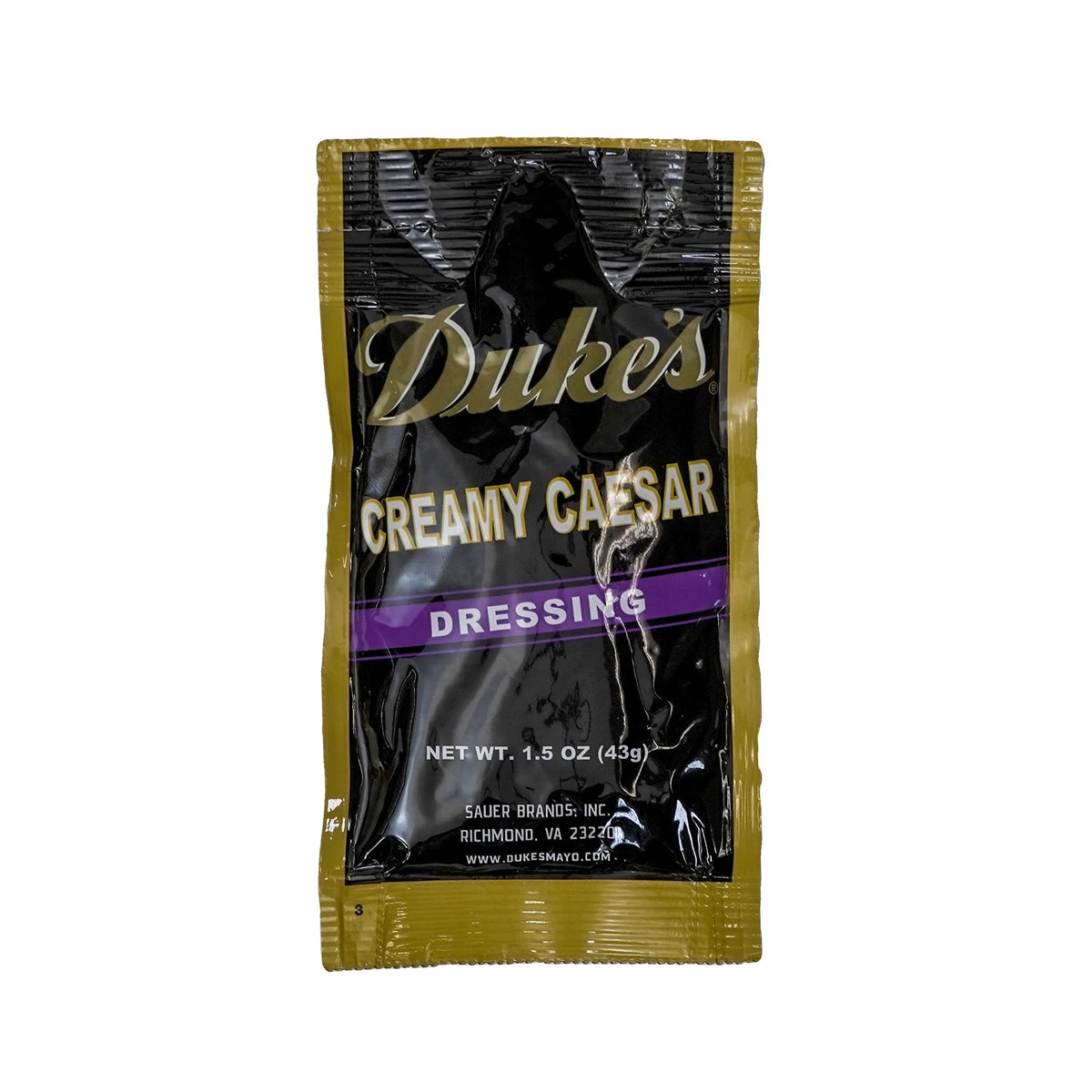 Creamy Caesar Portion Control Salad Dressing Pouches by DUKE'S – Pouch