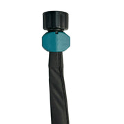 100ft Flat Soaker Hose by Flexon – 100 ft, Plastic, Black, Model WSFLATFAB100CN
