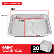 Stock Your Home 1 Count / 1 / Silver Cake Pans