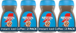 Nescafe NESCAFÉ Ice Roast, Instant Iced Coffee, 2 Jars (6 Oz Each) (Pack of 2)