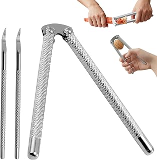 Farberware Seafood Nutcracker, Set of 3 - Stainless Steel, Picks (Silver)