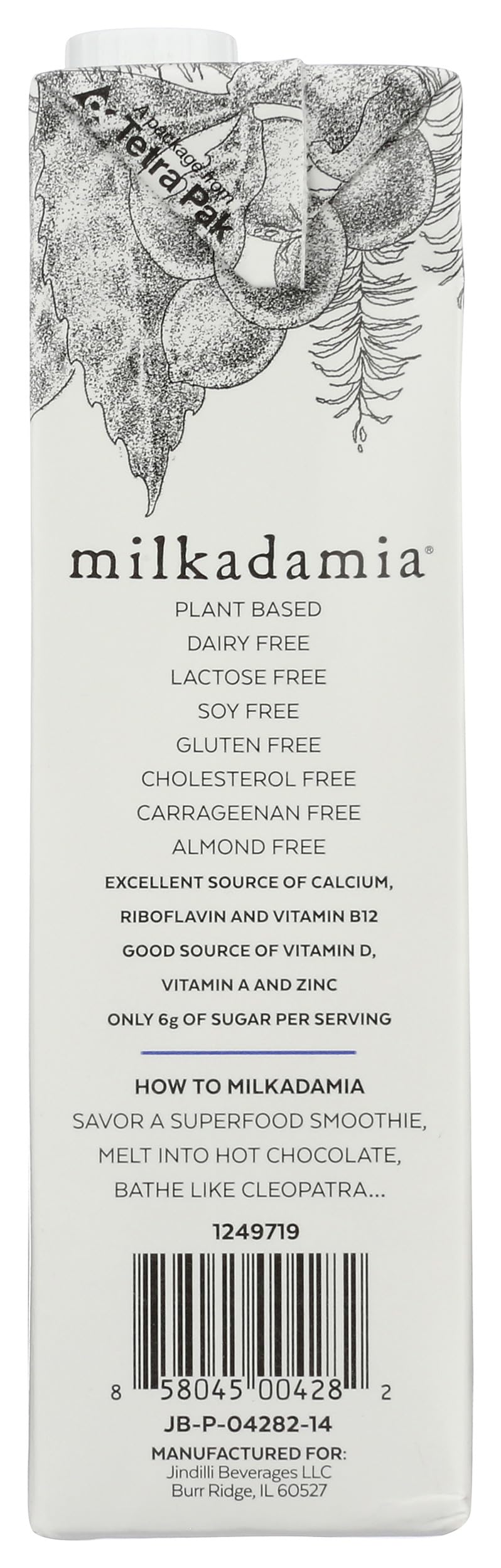 Milk Macadamia Original by Milkadamia – 32 Fl Oz (Pack of 1), Model 0858045004282