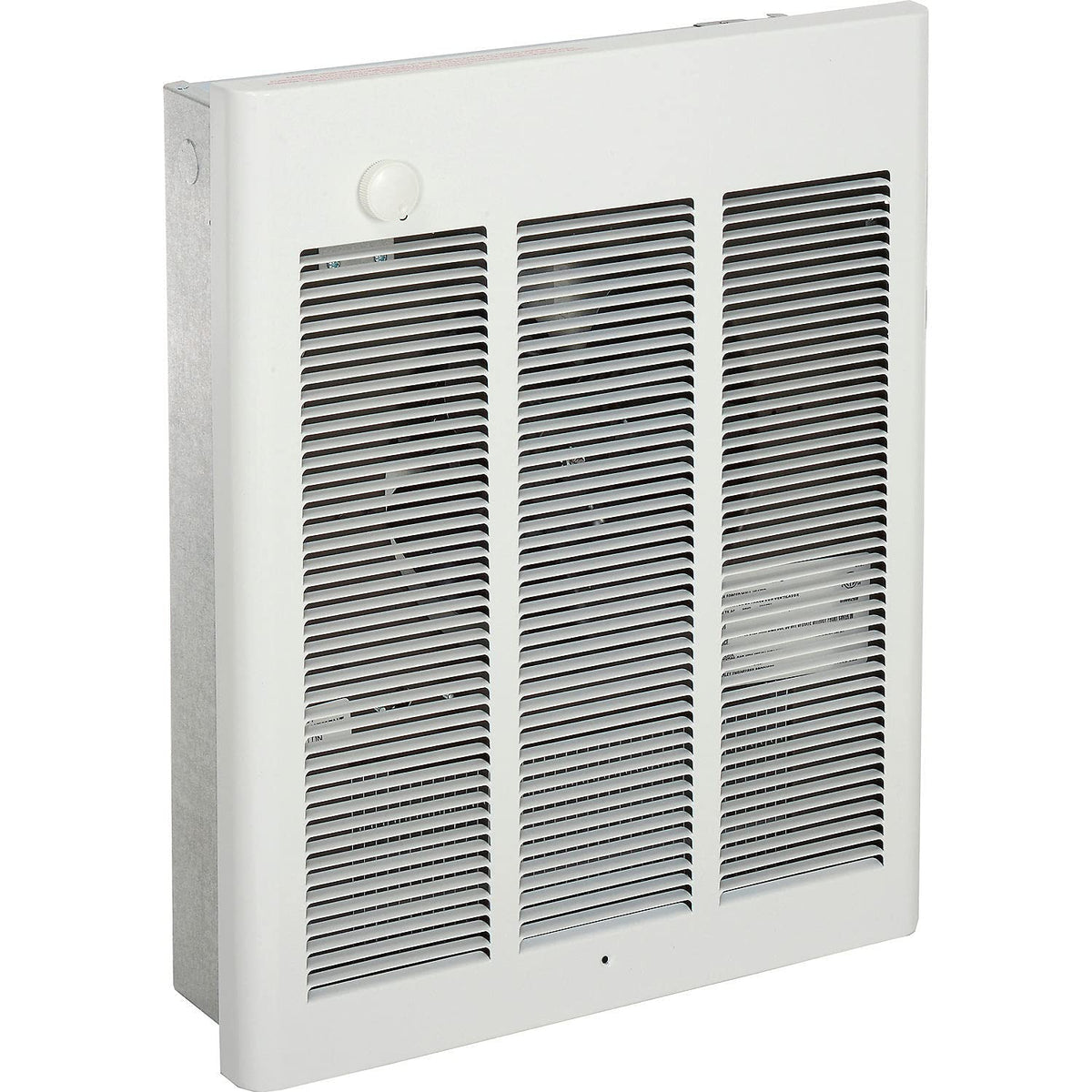 Commercial Fan-Forced Wall Heater by Berko – 3.75"L x 14.31"W x 18.25"H, Steel, Northern White, Model FRA3027F