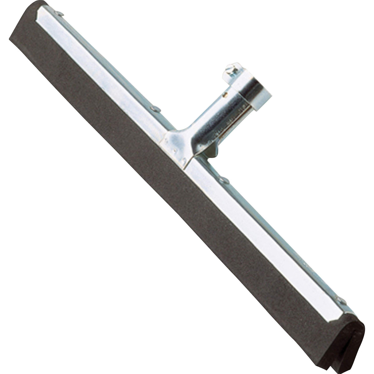 ETO1636CT - Wipe n Dry Floor Squeegee by Ettore – 1.3" x 22" x 4", Galvanized Steel, Steel Gray