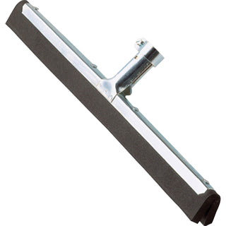ETO1636CT - Wipe n Dry Floor Squeegee by Ettore – 1.3" x 22" x 4", Galvanized Steel, Steel Gray