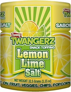 Twangerz Flavored Salt Snack Topping - Lemon Lime (4-Pack)