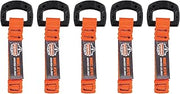 Ergodyne Squids 3707 Tool Tethering Attachment for Hand Tools, Non Conductive D-Ring, 2lbs Weight Rating, 6-Pack