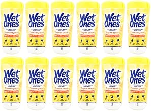 Wet Ones Tropical Splash Moist Wipes 40 Count (Pack of 12)