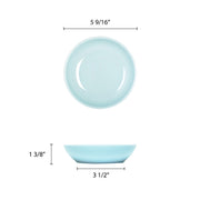 Blue Jade melamine dinnerware collection 9 oz by Thunder Group – 9.0 ounces, Melamine, Light Blue, Model 3955