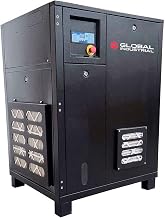 Global Industrial Tankless Rotary Screw Air Compressor, 5 HP, 1 Phase, 230V