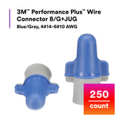 3M Jug of 250 / Blue/Gray / 1 Electrical