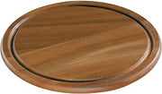 Zassenhaus Acacia Wood Cheese Plate|Appetizer Plate for Serving 9.8" Diameter